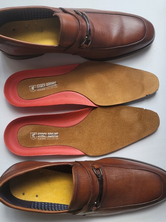 Stacy Adams Kaylor Leather Cognac Moc Toe Bit Shoes Loafer 25572-221 Sz 9.5M main image 7